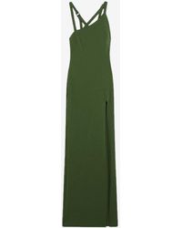 The Attico - Maxi Dress With Front-Slit - Lyst