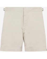 Orlebar Brown - Bulldog Stretch Cotton Shorts - Lyst