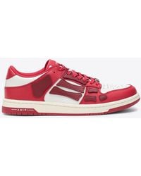 Amiri - Skeleton Sneakers, 100% Leather - Lyst