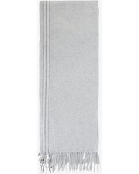 Brunello Cucinelli - Twisted Fringe Silk Scarf - Lyst