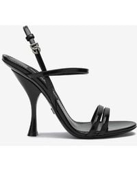 Dolce & Gabbana - Heeled Sandals - Lyst