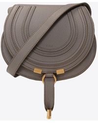 Chloé - Small Marcie Grained Leather Crossbody Bag - Lyst