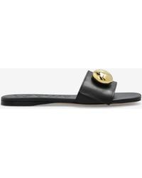 Loewe - Leather Slides - Lyst