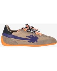 Palm Angels - Pa 5 Leather Low-Top Sneakers - Lyst