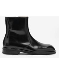 Lemaire - Leather Ankle Boots - Lyst