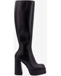 Versace - Aevitas 120 Knee-High Platform Boots - Lyst