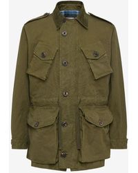 DSquared² - Field Button-Up Jacket - Lyst