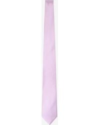 Brioni - Silk Tie With Shiny-Effect - Lyst