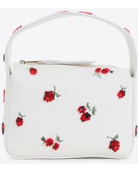 KHAITE - Small Elena Floral Top Handle Bag - Lyst