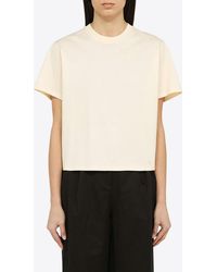 Loulou de Saison - Short-Sleeved Crewneck T-Shirt - Lyst