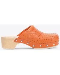 Balenciaga - Scholl 40 Leather Mules - Lyst
