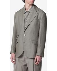 Brunello Cucinelli - Deconstructed Cavallo Jacket - Lyst