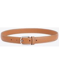 Totême - Slim-Band Leather Belt - Lyst