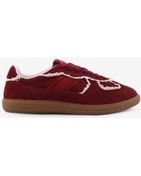 Alohas - Tb 490 Crochet-Trimmed Suede Sneakers - Lyst