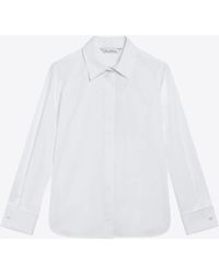 Max Mara - Knut Long-Sleeved Buttoned Shirt - Lyst