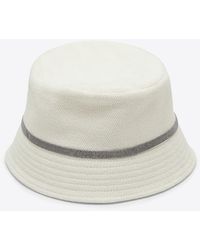 Brunello Cucinelli - Monili Embellished Bucket Hat - Lyst