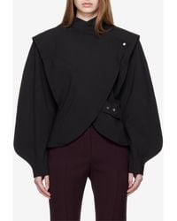 Mugler - Tailored Buckle-Fastening Jacket - Lyst