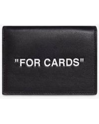 Off-White c/o Virgil Abloh - Quote Bi-Fold Leather Wallet - Lyst
