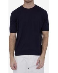 John Smedley - Kempton Basic T-Shirt - Lyst
