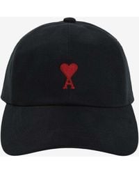 Ami Paris - Ami De Coeur Baseball Cap - Lyst