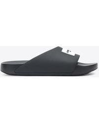 Givenchy - Logo Label Rubber Slides - Lyst