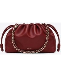 Loewe - Flamenco Leather Shoulder Bag - Lyst