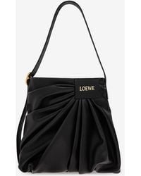Loewe - Draped Shoulder Bag - Lyst