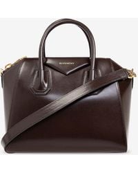 Givenchy - Small Antigona Leather Top Handle Bag - Lyst