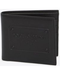 Dolce & Gabbana Dg Graffiti Bifold Wallet in Black for Men