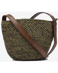 IBELIV - Raffia Bucket Bag - Lyst
