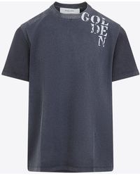 Golden Goose - Golden Logo Crewneck T-Shirt - Lyst