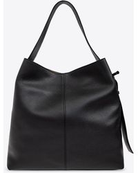 McQueen - T-Bar Sling Leather Shoulder Bag - Lyst