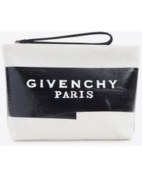 Givenchy - Tape Logo Pouch - Lyst