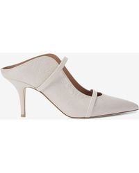Malone Souliers - Maureen 70 Pointed Leather Mules - Lyst