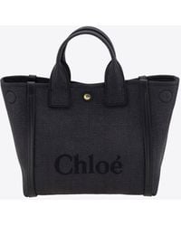 Chloé - Carry Logo Shoulder Bag - Lyst