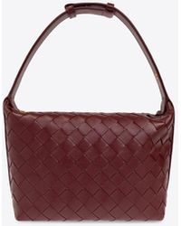 Bottega Veneta - Mini Wallace Intrecciato Leather Shoulder Bag - Lyst