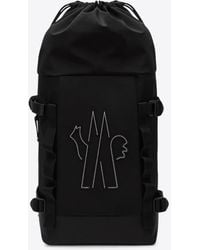 Moncler - Ski Backpack With Embroidered-Logo - Lyst