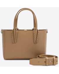 Christian Louboutin - Mini Cabata Leather Top Handle Bag - Lyst