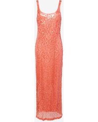 Jonathan Simkhai - Bex Sequined Maxi Dress - Lyst