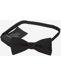 Saint Laurent - Silk Bow Tie - Lyst