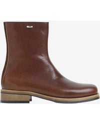 Our Legacy - Camion Leather Ankle Boots - Lyst