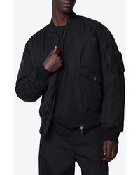 Y-3 - Zip-Up Bomber Jacket - Lyst