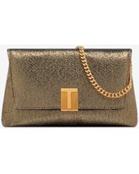 Tom Ford - Mini Nobile Metallic Clutch Bag - Lyst