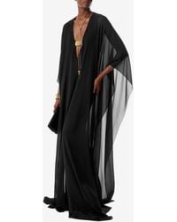 Tom Ford - Deep V-Neck Maxi Kaftan - Lyst