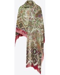 Etro - Graphic Print Scarf - Lyst