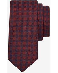 Ferragamo - Gancini Jacquard Silk Self-Tie - Lyst
