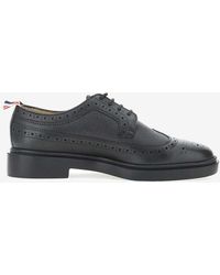 Thom Browne - Pebbled Leather Oxford Shoes - Lyst