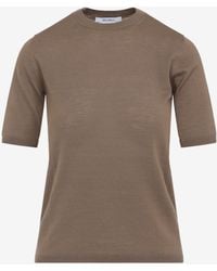 Max Mara - Gerico Short-Sleeved Knit T-Shirt - Lyst