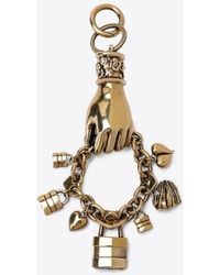 Chloé - Hand And Heart Bag Charm Keyring - Lyst