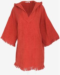 Zimmermann - Alight Frayed Towel Mini Dress - Lyst